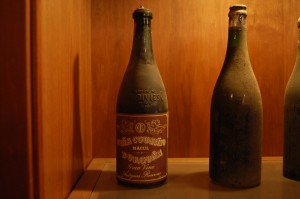 Garrafa antiga. Os vinhos Cousiño-Macul estão entre os mais longevos de todo Chile
