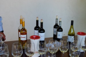 A visita dá direito à degustação de cinco vinhos
