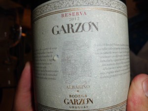 Albariño Garzon Reserva 2012 - tipicidade que se destaca
