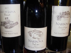Vinhos da Finca Narbona 
