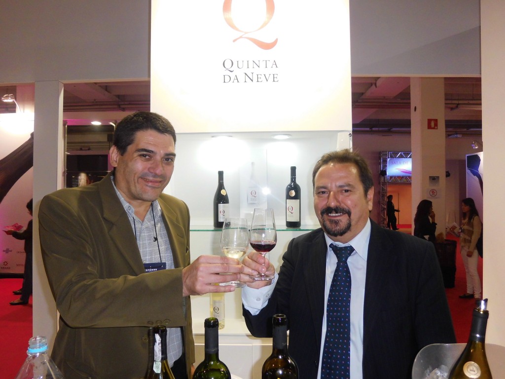 Jeriel e Antonio da Silva, da Quinta da Neve, vinícola estabelecida em Santa Catarina 