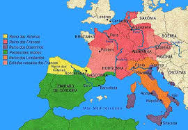 mapa franco-gaules
