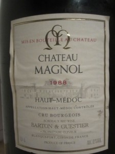 Château Magnol Cru Borgeoisua