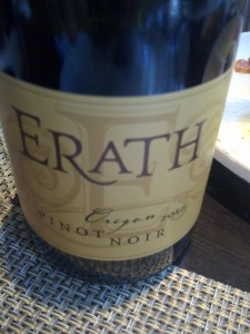 Erath, um Pinot do Oregon sem arestas.