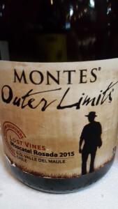 Montes Outer LIMITS Moscatel Rosada 2015 - 88/100 pts.