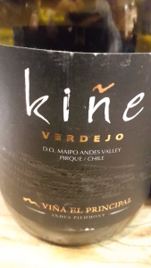 Kiñe, o único Verdejo chileno em produção exibiu promissora tipicidade!