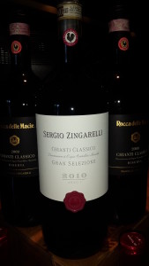 Chianti Classico Gran Selezione é uma nova classificação de Chianti Classico instituída em 2013 pela DOC para vinhos oriundos de uvas de um só vinhedo com amadurecimento de no mínimo trinta meses. 