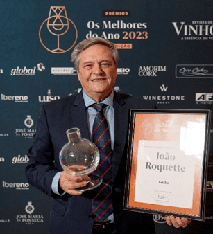 JOÃO ROQUETTE, Diretor da Qualimpor, é eleito “Personalidade do Ano no Brasil” pela Revista de Vinhos de Portugal